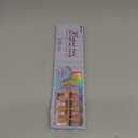 BTArtbox 160pcs Almond Plastic False Nails, Extra Short with Primer Cover, Jelly XCOATTIPS, 16 Sizes, Full Well Tips, Pressure Comfortable Wear, Last 28+ Days, Ideal Gift