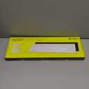 TIETI 2.4G Wireless Bluetooth Keyboard Rechargeable, Stainless Steel Ultra Slim Full Size Keyboard with Numeric Keypad Low Profile Silent Cordless Keyboards for Computer/Mac/Windows