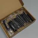 Ravinte 15 Pack 5 Inch Kitchen Square Cabinet Handles Matte Black Drawer Pulls for Cupboard Hardware