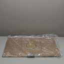 27.5 in. x 15.5 in. Centre Drain Sink Protector with Supersoft Silicone Feet in 304 Grade Stainless Steel