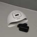 JODSONE U V LED Nail Lamp, Nail Dryer for Gel Polish, Led Light with Automatic Sensor & 4 Timers (Milky White)