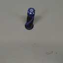 Universal Motorcycle Handlebar Grips Fits for Motorcycles with 7/8" Left Grip (Blue)