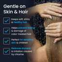 LAIFsolutions Turbo Shower Filter with Rotating Impeller & KDF  High-Pressure, Chlorine Removal, Universal Fit, Easy Install  Hard Water Softener for Hair & Skin Care (Shower Filter)