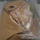 IDEALSANXUN Womens Long Wool Coat Fall Winter Double Breasted Trench Coat Peacoat Jackets (Large, Camel)