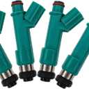 NewYall Pack of 4 Fuel Injector for Scion xB 2008-2010 tC 2005-2007 2010 Toyota Camry 2004-2009 Corolla Matrix 2009-2010 Highlander 2004-2007 RAV4 Solara 2004-2008