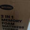 5 Inch Mega Support Memory Foam Queen Mattress Topper for Pressure Relief, Dual Layer 2.5" Pillow Top Mattress Topper Queen Plus 2.5" Cooling Gel Infused Memory Foam Mattress Pad