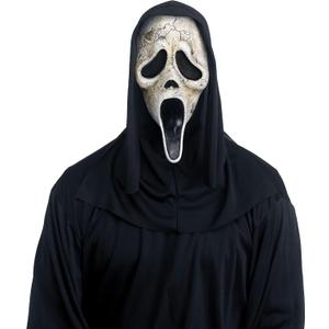 Fun World Officially Licensed Ghost Face Aged Mask Costume Accessory