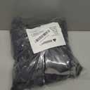 AELS Faux Fur Striped Office Chair Cover, Desk Chair Cover Computer Office Chair Covers - Fits Desk Chair/Armchair, Soft Breathable Fabric - Washable & Removable for Home & Office, Dark Gray