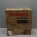Huggies Size 3 Overnites Baby Diapers: Overnight Diapers, Size 3 (16-28 lbs), 132 Ct (2 Packs of 66), Packaging May Vary