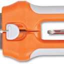 Fiskars Package Opener With Snap-in Screwdriver (158920-1001),Orange