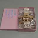 Mesovor 4 Pack Silicone Flexible Hair Claw Clips, Nonslip Large Bendable Claw Clip | Soft Hair Grip Hairclips for Thin and Thick (Dark Khaki, Light Khaki)