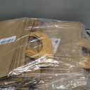 57 Lb Large Kraft Paper Grocery Bags with Handles - 50 Count 12 x 17 x 7 - Durable, Reusable & Eco-Friendly Shopping Bags, Brown Kraft Take-Out Bags for Retail, To-Go, Any Occasion (50, With Handles)