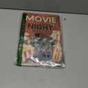 Vintage Movie Night Metal Tin Sign Enjoy The Show With Popcorn Decor For Home Cinema Cafe 8x12 Inch