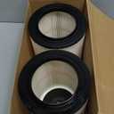 17816 Filter for Craftsman Shop Vac Filters 9-17816 Replacement for Craftsman Vacuum Filters Wet Dry Vac Filter fit 5/6/8/12/16 Gallon and Larger Vacuum Cleaner 2 Pack