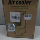 Portable Air Conditioners, 2.5 Gal Evaporative Cooling Fans that Blow Cold Air, 3 Speed Portable AC Unit, Quiet Swamp Cooler w/Timer & Remote, Windowless Air Conditioner for Bedroom Office Garage