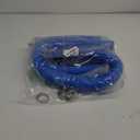 Pool Pump Hoses for Above Ground Pool - 1.25 x 41 Inch Hose Fit for In tex Pool Filter Pump 607 635 637, Replacement Tubes for Cole man 32mm Hoses, 3 Pcs & 5 Clamps