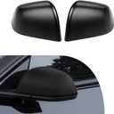 Rearview Mirror Guard Cover for 2017-2025 Tesla Model 3 Side Mirror Cover External Accessories (Matt Black, Model 3)