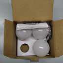 ILC RGB LED Color Changing Light Bulb, 40W Equivalent, 450LM, 2700K Warm White 5W E26 Screw Base RGBW, Flood Light Bulb- 12 Color Choices - Timing Infrared Remote Control (4 Pack)