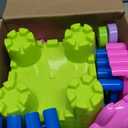 Beach Toys for Toddlers, Sand Castle Toys with 3 Bucket, 6 Shovels, Mesh Bag & Sandbox Molds Travel Sand Toys for Beach Sandbox Toys for Toddlers Kids Baby Boys Girls Age 3-10