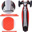 3 Wheel Scooter for Kids Ages 6-12,Kids Scooter with Light Up Wheels, Sturdy Deck Design, and 4 Height Adjustable Suitable for Kid Ages 3-12