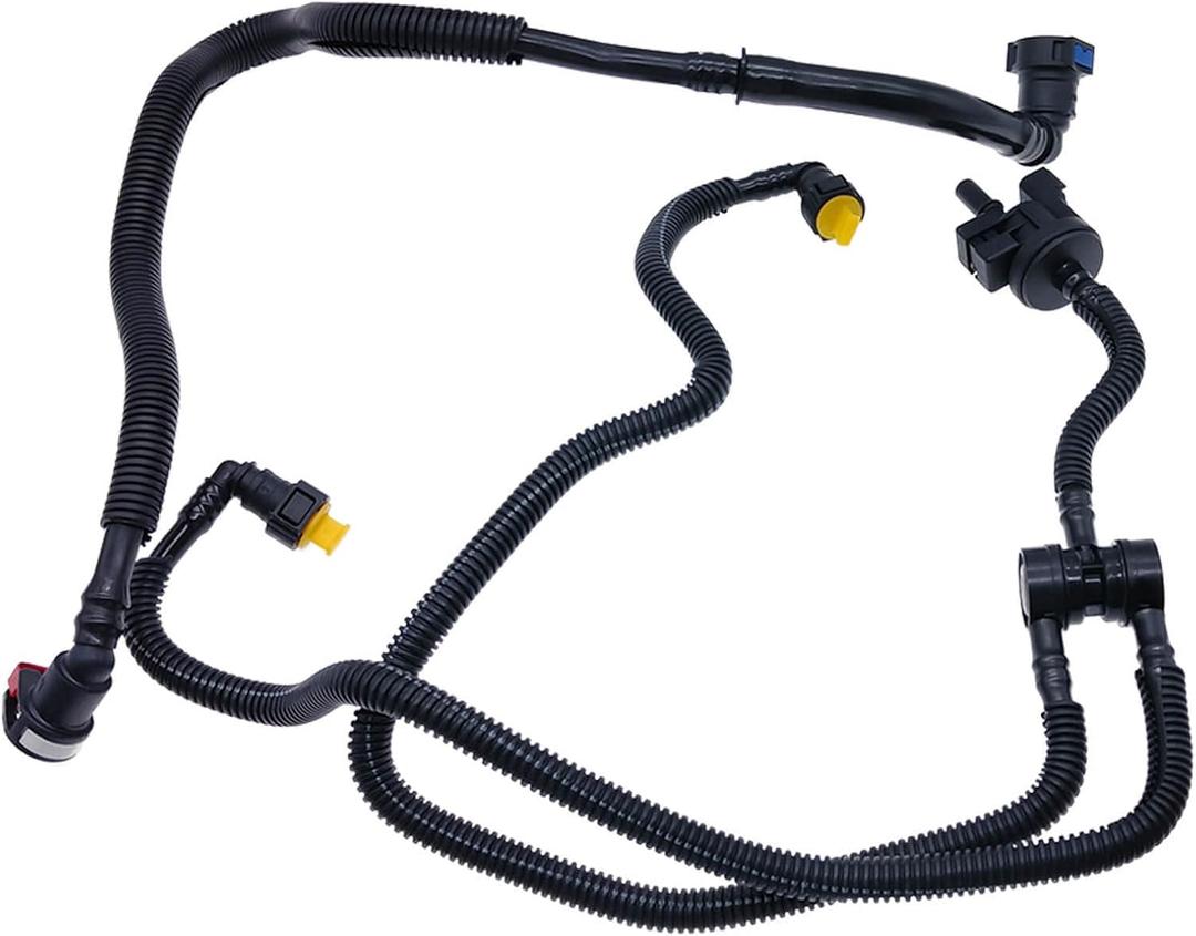 Vapor Canister Purge Valve F2GZ-9D289-AFits for 2015-2018 Ford Edge 2.0L EcoBoost 2016-2018 Lincoln MKX 2017-2020 Lincoln MKZ Replaces F2GZ9D289A Tube Assembly Fuel Vapour Separat