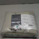 LuxClub 4 PC King Sheet Set, Breathable Luxury Bed Sheets, Deep Pockets 18" Wrinkle Free Cooling Bed Sheets Machine Washable Hotel Bedding Silky Soft - Light Taupe King