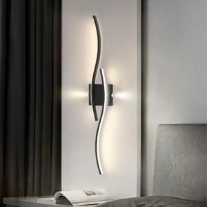 Modern Led Wall Sconces, 32inch Bathroom Mirror Vanity Light 28W, 4000K Wall Fixtures Staircase Lights, Indoor Wall Decor Bedside Wall Lamp for Bedroom Living Room Hallway Hotel