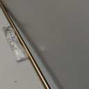 Ivilon Drapery Window Curtain Rod - End Cap Style Design 1 Inch Pole. 48 to 86 Inch Color Warm Gold