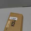 KOLET Ball Bearing Door Hinges, 4 x 4 Inches Door Hinges, Square Corner, Stainless Steel Hinges, Heavy Duty, Smooth and Non Removable Pin, Brushed Nickel, 3 Pack