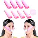 NATAKUPack Satin Strap Covers, Breathable Silk Strap Cushions for Mask Strap Headgear, Universal and Reusable Fleece Strap Comfort Pad, C Papa Accessories & Supplies for Reducing Red Mark