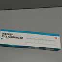 Daviky Large Pill Organizer 7 Day, Weekly XL Pill Box 2 Times a Day, Extra Big Medicine Case AM PM for Vitamins, Supplements and Medication