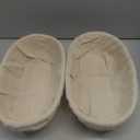 Bread Proofing Baskets Set of 2 10 inch Oval Shaped Dough Proofing Bowls w/Liners Perfect for Professional & Home Sourdough Bread Baking