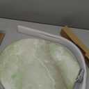 Angel Shield Marble Toilet Seat Durable Molded Wood with Quiet Close, Easy Clean, Quick-Release Hinges Round Toilet Seat (Round, Green Marble) (Round-16.5)