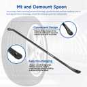2 PCS 38" Heavy Duty Tire Bar Tire Iron Spoon