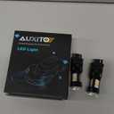 AUXITO White and Amber Dual Color Switchback 3157 3155 3457 4157 LED Bulbs with Projector 3030 Chipsets for Car Turn Signal Lights Parking Lights, (Pack of 2)