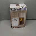 BELLA Single Serve Coffee Maker, K Cup & Coffee Ground Compatible with Removable, Adjustable Drip Tray, Auto Shutoff & Reusable Dishwasher Safe Accessories, Brews 6oz to 14oz, 1000 Watt, Oatmilk