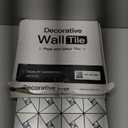 Art3d 10-Sheet Peel and Stick Backsplash Metal Mosaic Tiles for Kitchen Wall Decor, Stick on Aluminum Composite Tiles Stikers, Silver Windmill Puzzle Glass Mixed (12x12 Inch)