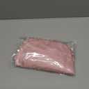 Drawstring Cinch Makeup Bag for Women - Drawstring Cosmetic Bag for Travel Toiletry Organizer with Brush Area (Pink)