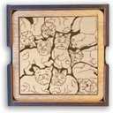 Yorkshire Terrier Coaster Set Yorkie Puzzle Wooden Coasters, Laser-Cut Interlocking Jigsaw Drink Mats, Yorkie Mom Dad Gift, Yorkshire Terrier Lover Home Decor, Gift for Yorkie Owners
