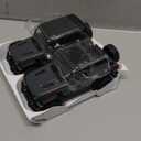 2018 Compatible with Jeep Wrangler Rubicon Gray 1/34 Scale Diecast Model Car Set of 2