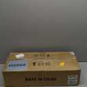 Vintage Vanity Light Fixture, 3 Lights Bathroom Lighting Matte Brushed Antique Brass Finish with Crystal Glass Shade, Vintage Vanity Light for Bathroom Bedroom Living Room