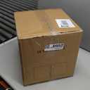 Handemade Large Round Vase for Centerpieces, White Rustic Vase Farmhouse Decor, Distressed Textured for Home Decorations, Earthy Room Decor Aesthetic, Stone Look Ceramic Clay Pottery, 9 inch