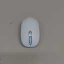 TECKNET Wireless Mouse, 2.4G Quiet Computer Mouse with USB Receiver, 4 Buttons Portable Cordless Mice for Chromebook, Laptop, PC, Mac, 800/1200/1600 DPI - Blue