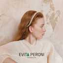 EVITA PERONI Headbands for Women with Teeth Non Slip Comfortable Comb Hair Band for Eyewear, No Pressure-White