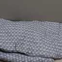 Bedsure Cooling Cotton Waffle Queen Size Blanket - Lightweight Breathable Summer Blanket of Rayon Derived from Bamboo for Hot Sleepers, Luxury Throws for Bed, Couch and Sofa, Dusty Blue, 90x90 Inches