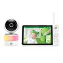 LeapFrog Color Night Vision Video Baby Monitor with 7" HD 720p Display, 360 Pan & Tilt, 8X Zoom, Night Light, Humidity & Temperature Sensor, Up to 1000ft Long Range, Secure Transmission: LF920HD