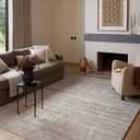 Loloi Amber Lewis Monty Collection MOT-07 Natural/Mist 2'-7" x 4', .50" Pile Height, Area Rug