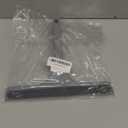 2-in-1 Silicone Shower Squeegee with Hook,Dual-Sided Design with Scraper & Scrub Surface,Rust-Proof Stainless Core,Streak-Free Bathroom Squeegee for Glass Doors,Mirrors,Windows,Car Windshields (Gray)