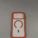 Diaclara Magnetic Designed for iPhone 17 Pro Max Case Full Body Bumper,[Compatible with MagSafe] Military Drop Proof Cover with Builtin Touch Sensitive AntiScratch Screen Protector,Orange