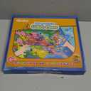 V2 Interactive Kids Map Bilingual United States Map for Kids Learning, Educational Talking USA Map Poster Geography Games Personalized Kid Toys for Boys & Girls Ages 3-12.